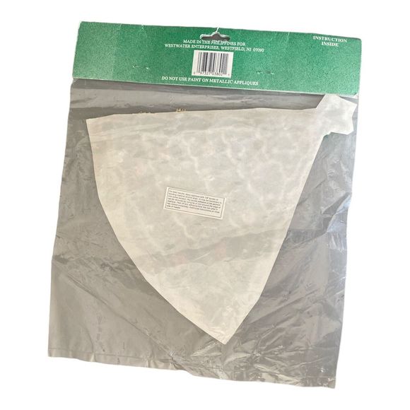 Vintage Westwater Iron On Appliqué Christmas Tree *New - Picture 2 of 2